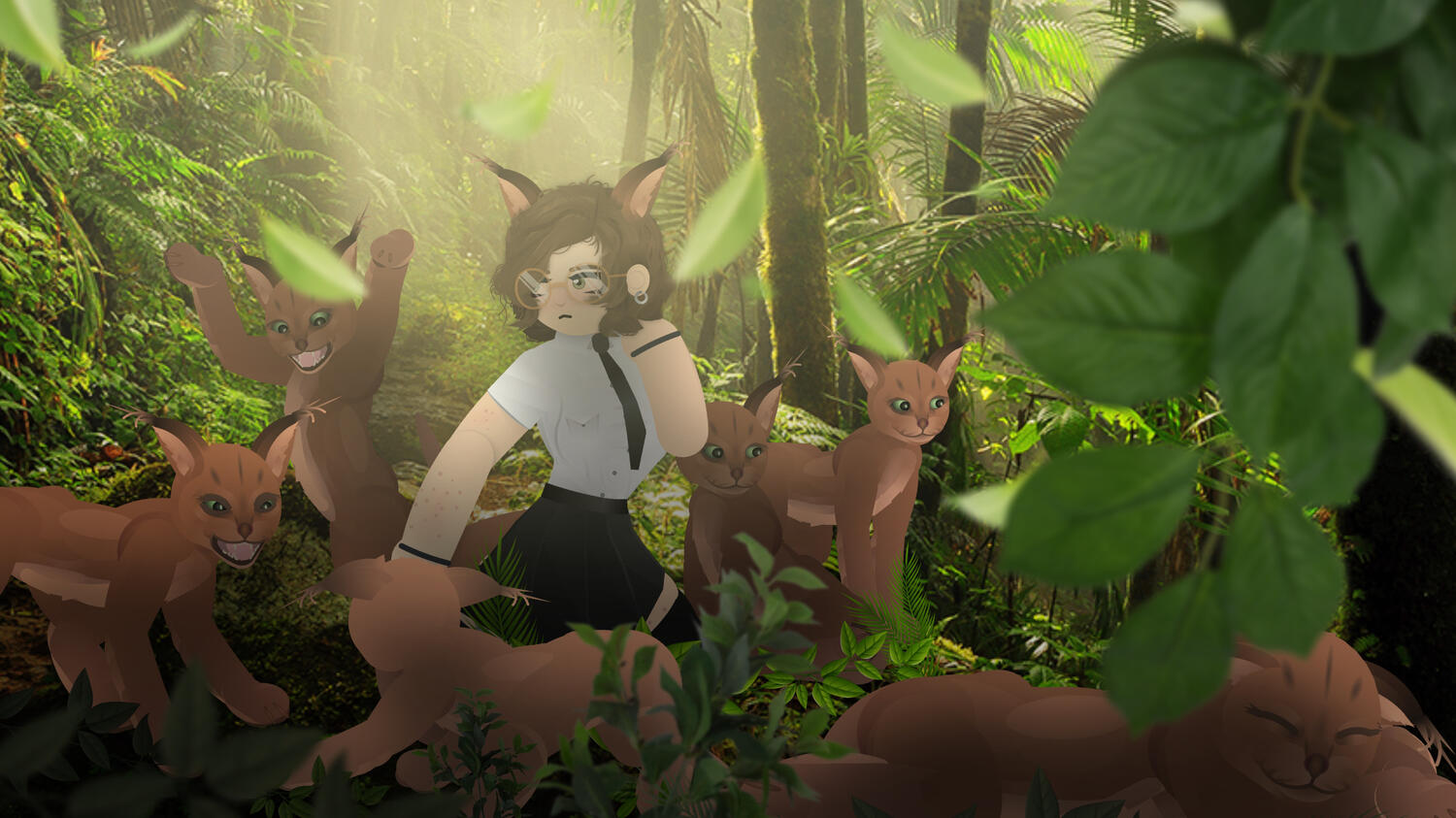 My OC, Sophie Brown.